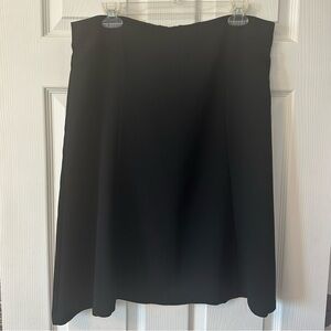 New York & Company Classic Black A-Line Skirt